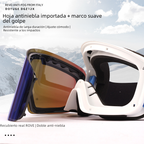 Dual-Layer Anti-Fog Ski Goggles for Men and Women