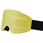 Magnetic Dual-Layer Anti-Fog Ski Goggles for Sports
