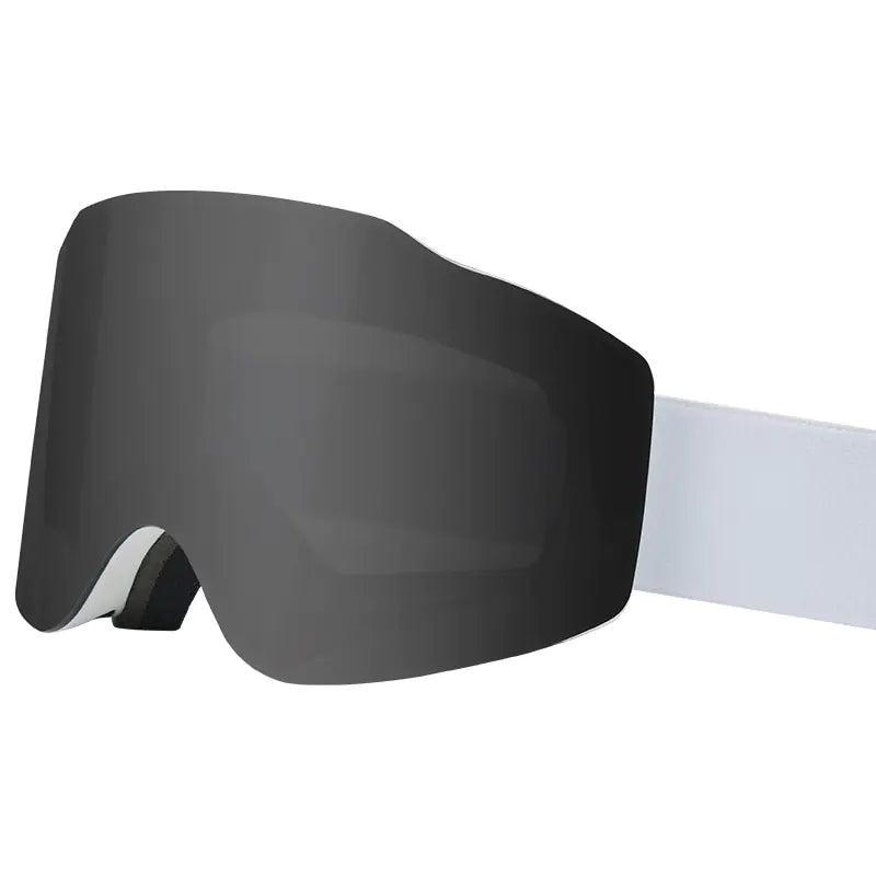 Magnetic Dual-Layer Anti-Fog Ski Goggles for Sports