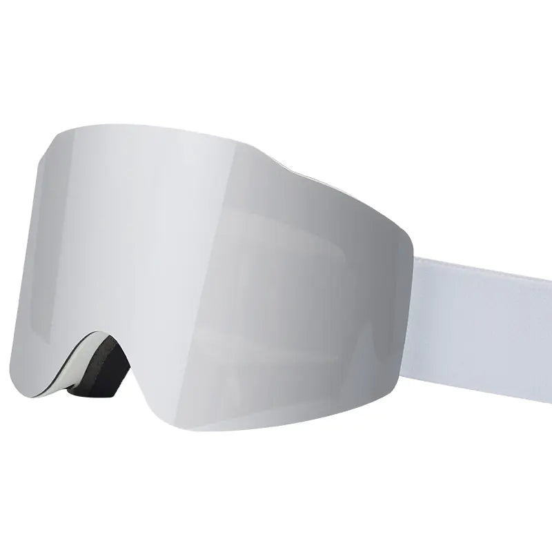 Magnetic Dual-Layer Anti-Fog Ski Goggles for Sports