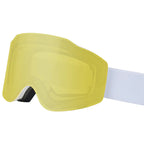 Magnetic Dual-Layer Anti-Fog Ski Goggles for Sports
