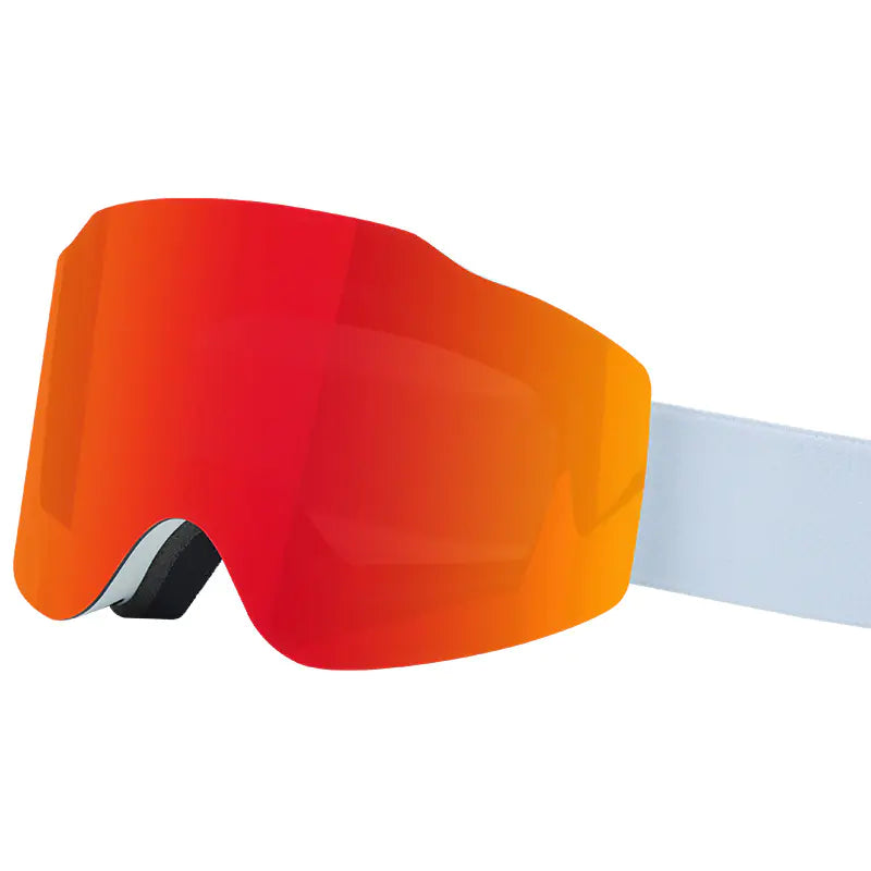 Magnetic Dual-Layer Anti-Fog Ski Goggles for Sports