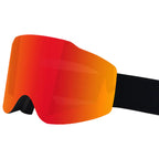 Magnetic Dual-Layer Anti-Fog Ski Goggles for Sports